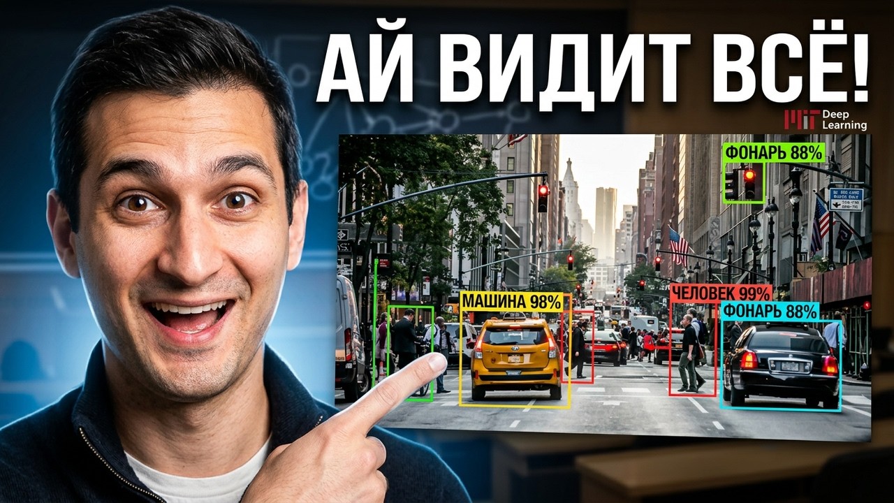 MIT Лекция 3  Сверточные нейронные сети! Учим распознавать изображения!