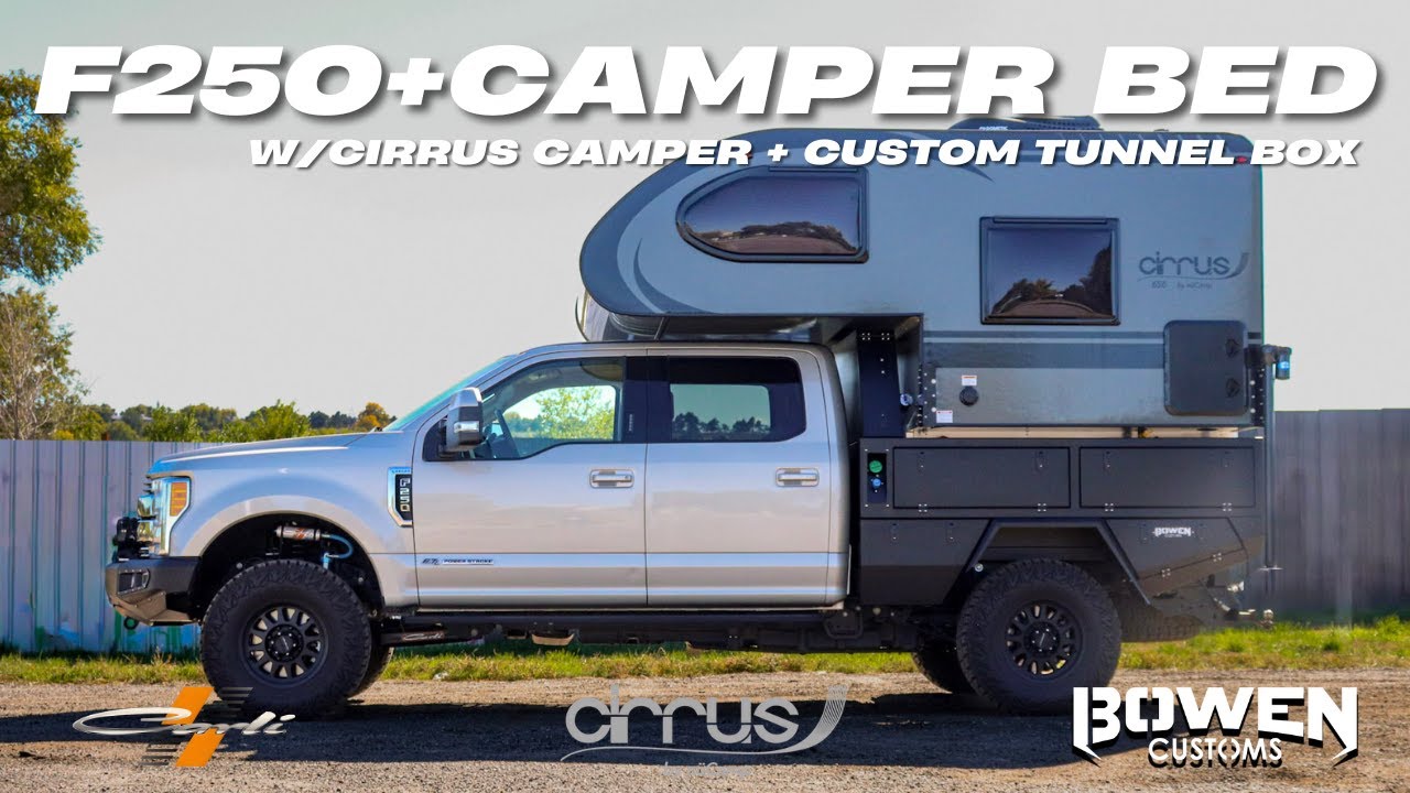 Ford F250 2017 года | Обзор проекта по переоборудованию кемпера Bowen Customs x Cirrus 620