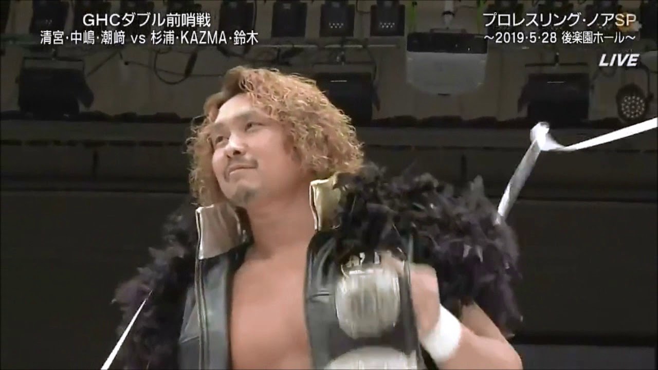 NOAH - Hideki Suzuki, Takashi Sugiura & KAZMA vs Katsuhiko Nakajima, Go Shiozaki & Kiyomiya
