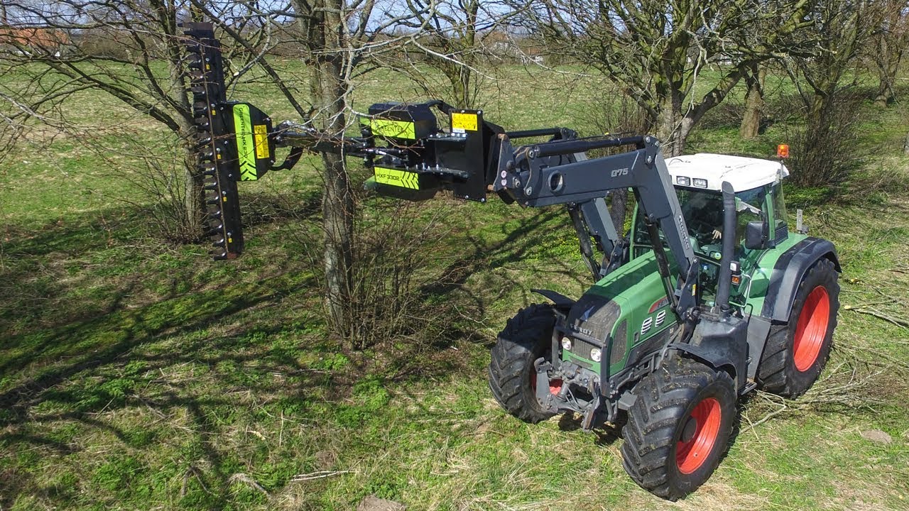 Astschere f&uuml;r Frontlader und Traktor | GreenTec HX 170 - 270