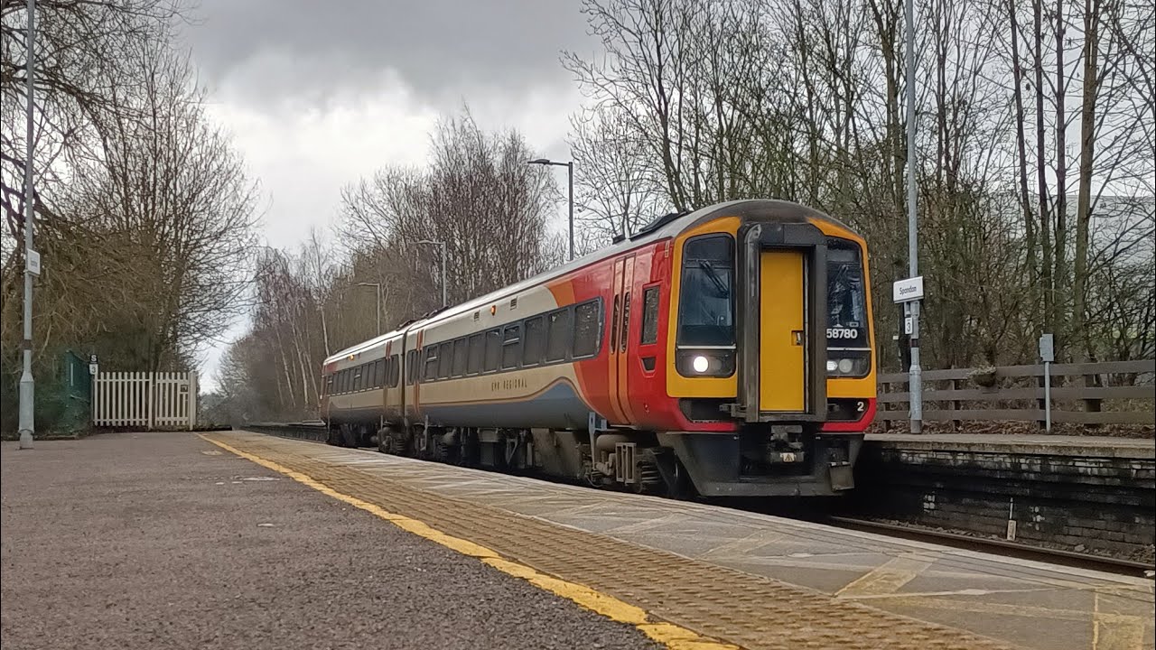 Trains at: Spondon and Megaloughton Foot Crossing MML