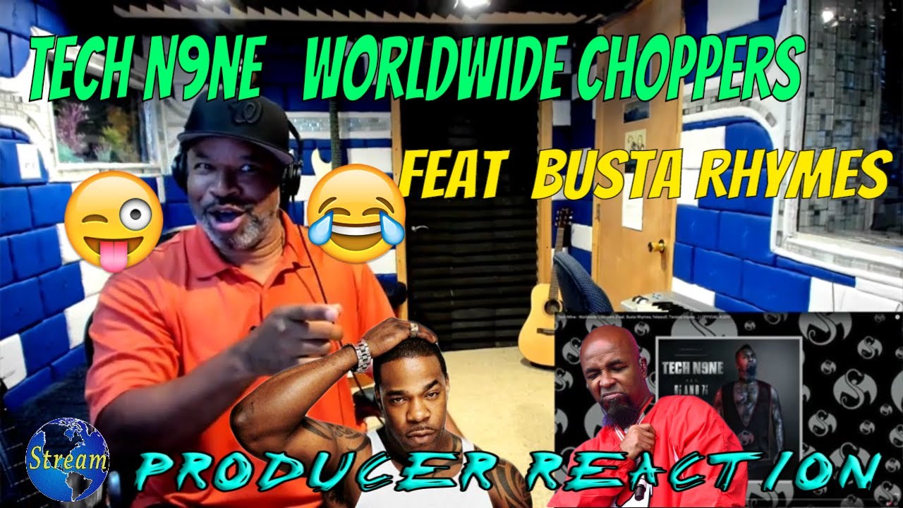 Tech N9ne   Worldwide Choppers Feat  Busta Rhymes, Yelawolf, Twisted Insane - Producer Reaction