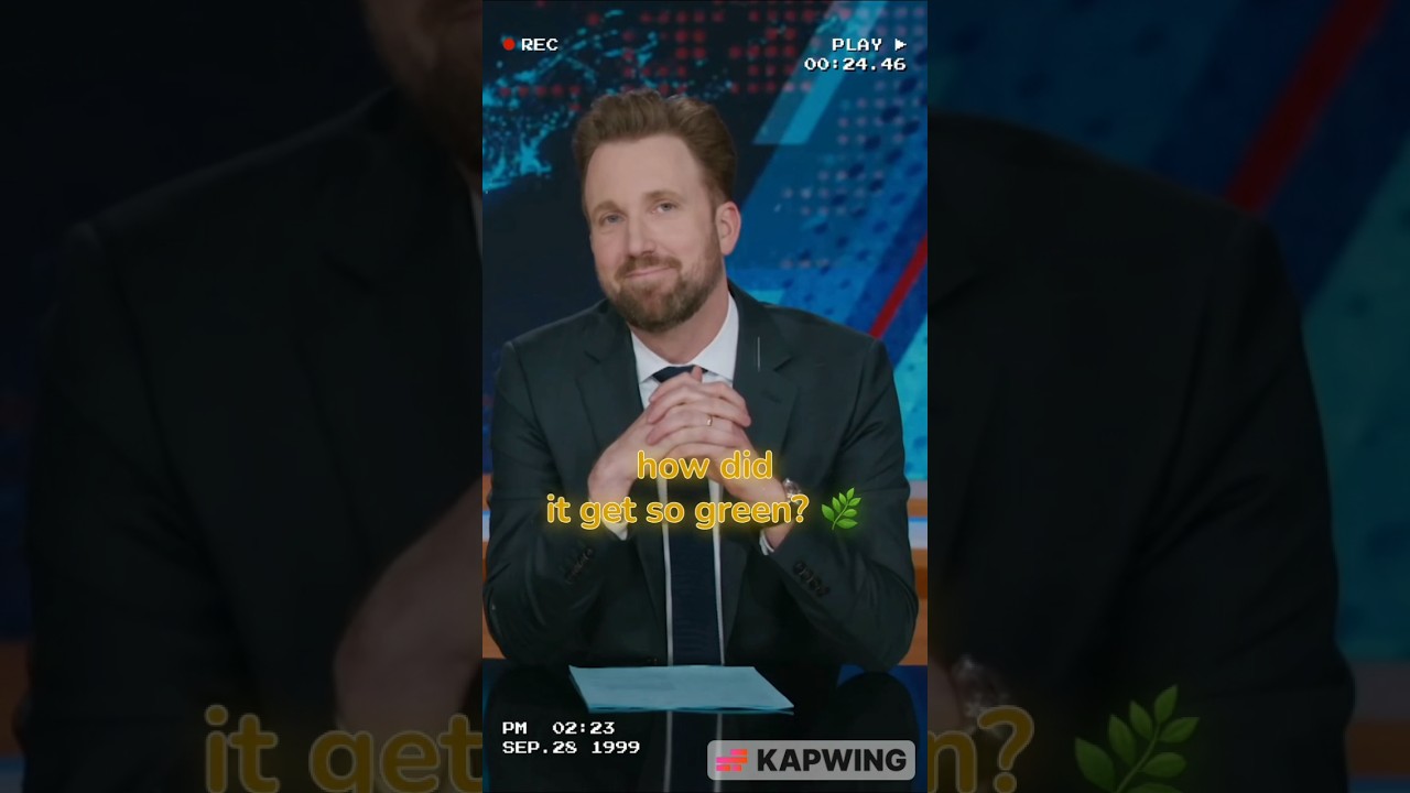 Jon Stewart & Jordan Klepper ROAST Trump's $Billions Green Pool Project 😂 #shorts