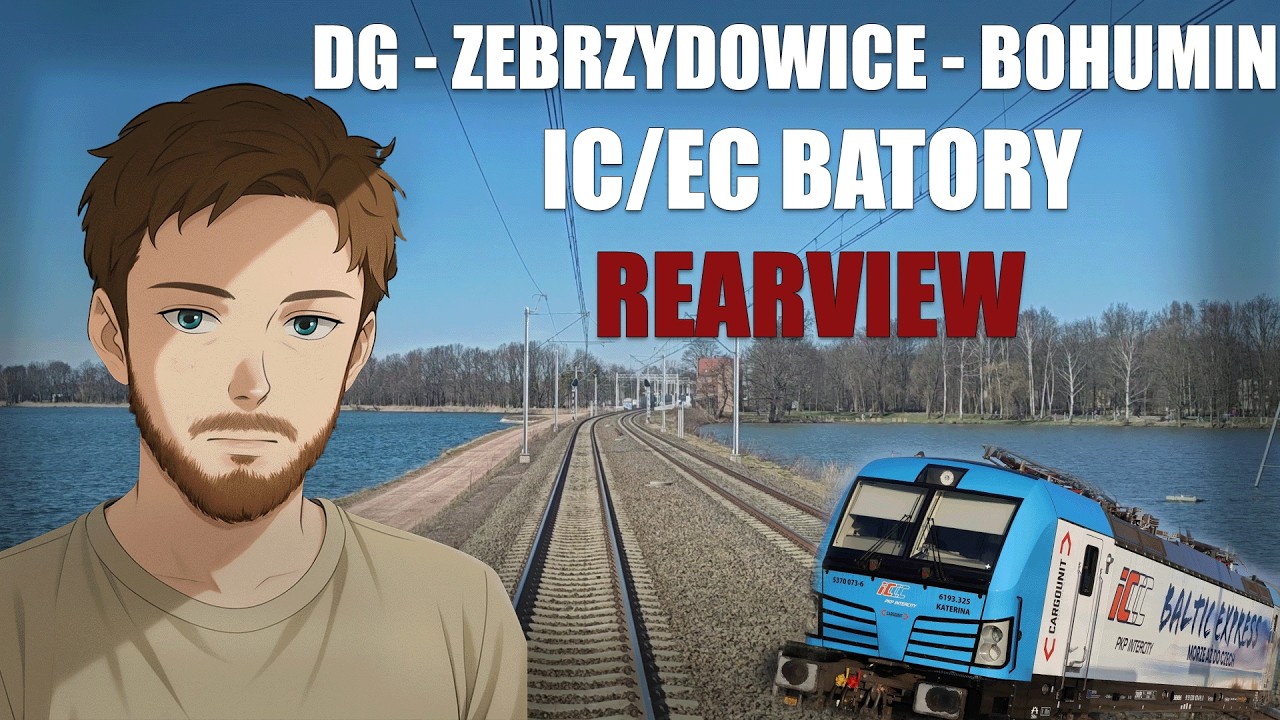 [REARVIEW] Dąbrowa Górnicza - Zebrzydowice - Bohumín | IC Batory | 14.03.2026