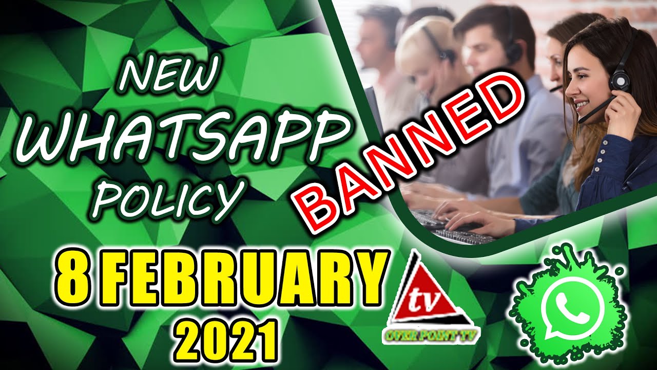 NEW WHATSAPP POLICY || 8 FEBRUARY || 2021 || whatsapp new privacy policy update