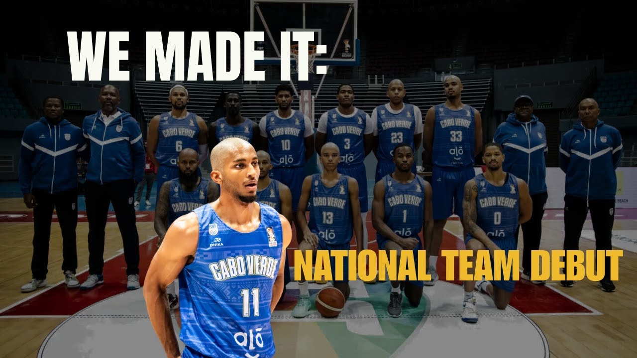 Inside the Cape Verde National Team🇨🇻: My Debut | FIBA World Cup Qualifiers.