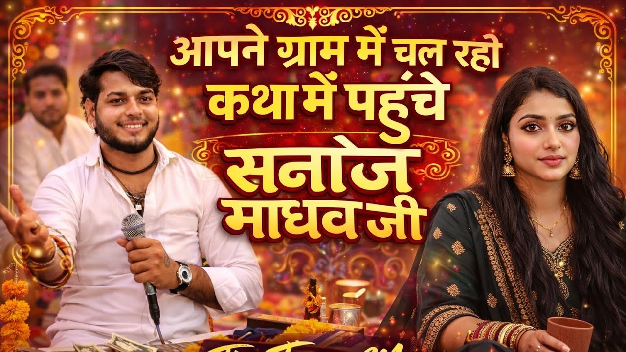 #viralvideo अपने ग्राम नगला रामसिंह में पहुंचे शास्त्री सनोज माधव || Sanoj Madhav
