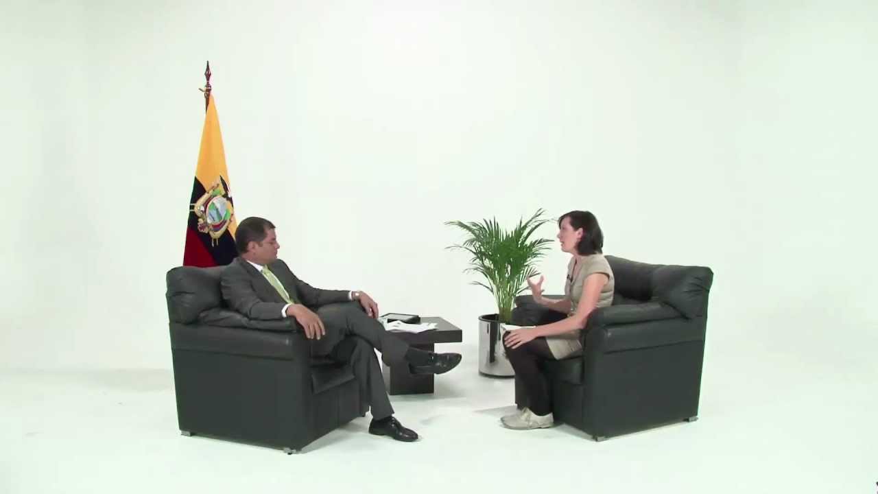 ¿Qué piensa Rafael Correa de los EE. UU. y Gran Bretaña?