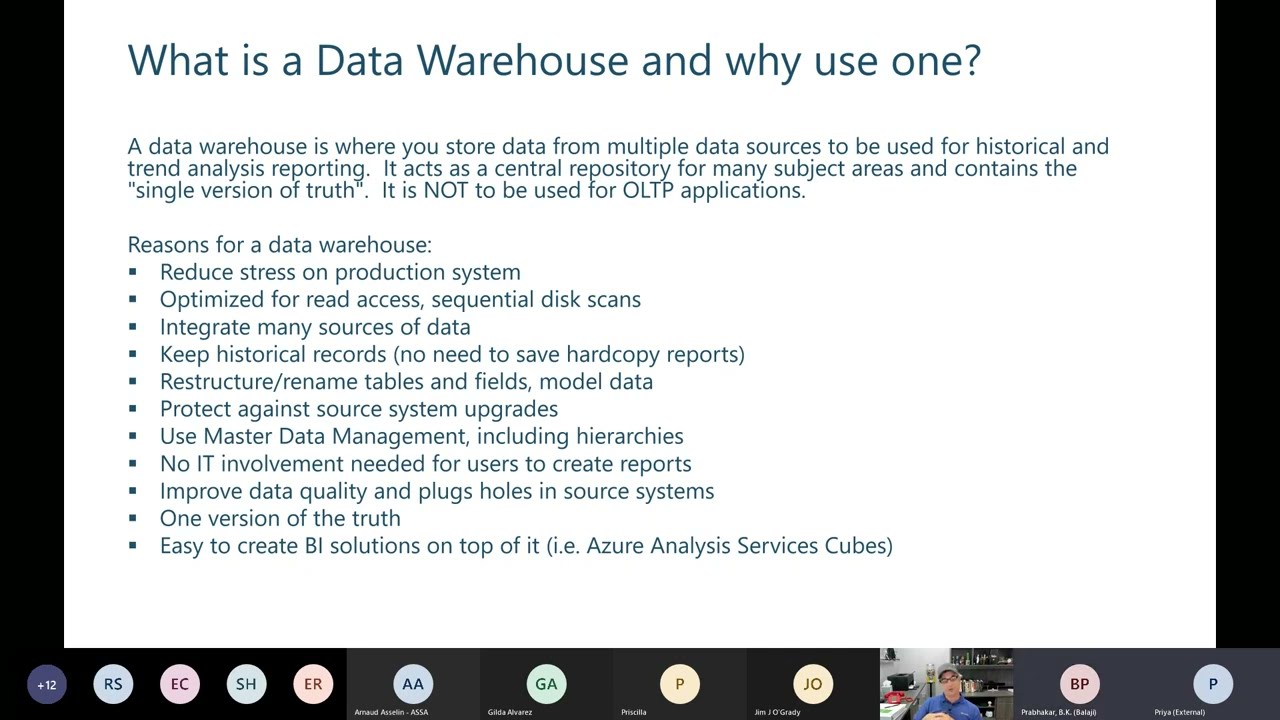 Data Warehousing Trends, Best Practices, and Future Outlook with James Serra