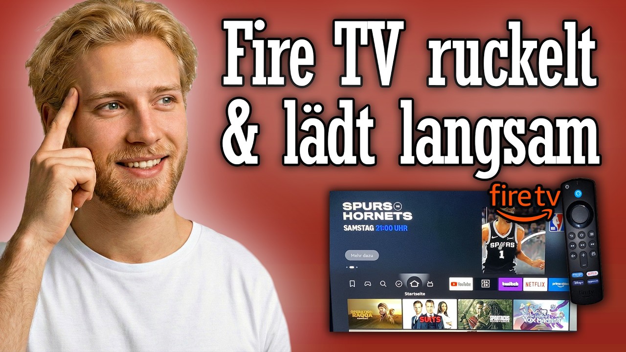 Fire TV Stick ruckelt & laggt - lädt langsam Problem beheben Anleitung
