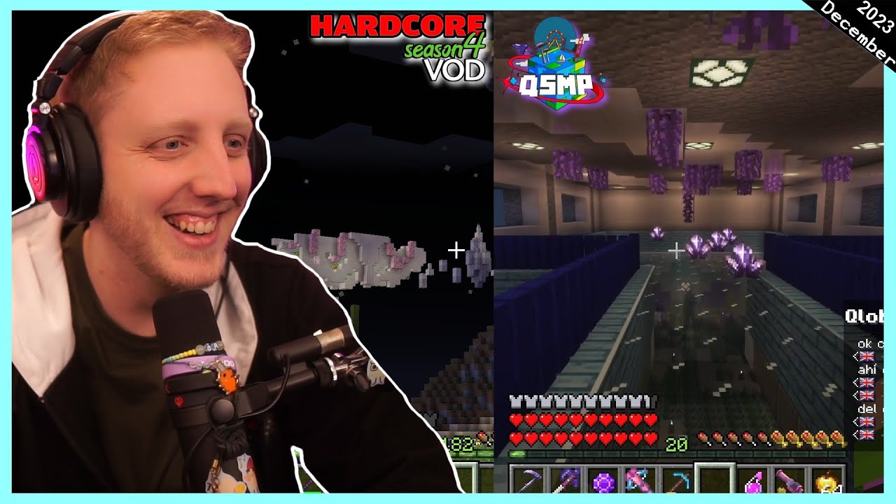 Hardcore season 4 & QSMP - A discovery - Lore - MERCH OUT - Philza VOD - Streamed on December 6 2023