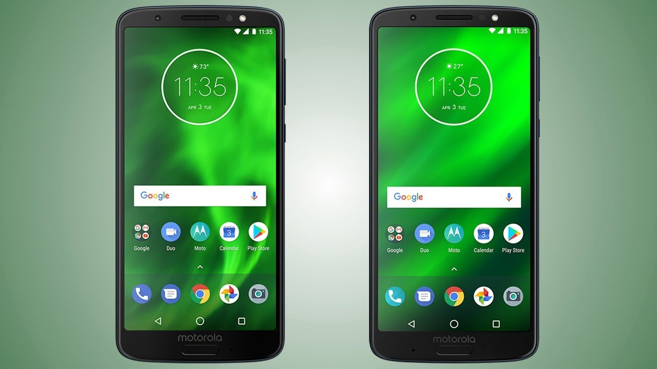 Motorola Moto G6 vs Moto G6 Plus Comparison