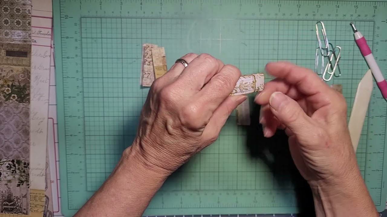 a copy cat of Tracie Fox paper clip slip  video - hidden paper clip slip