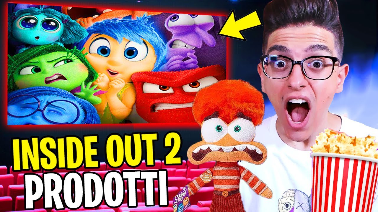 COMPRO 10 PRODOTTI SU INSIDE OUT 2!! (Film Disney Pixar)