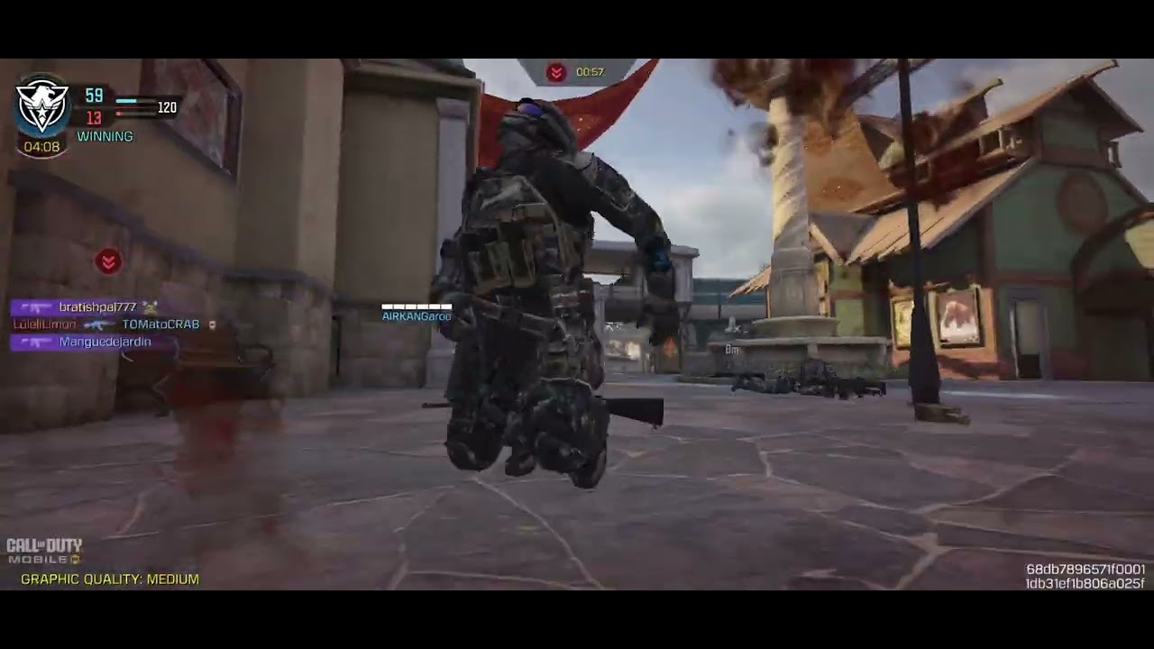 Call of duty mobile  hard point ranked match zoo with m16 an desert eagle