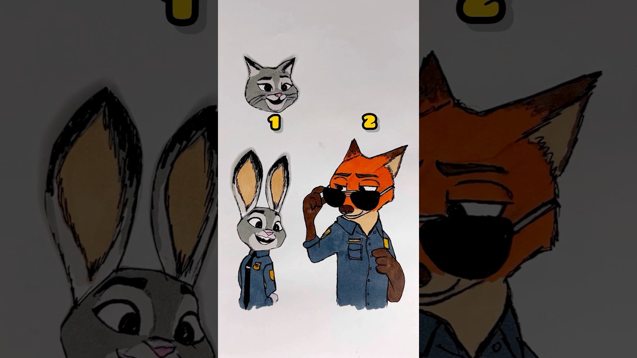 Judy Hopps X Nick Wilde X Zoo Shakira/ Zootopia 2