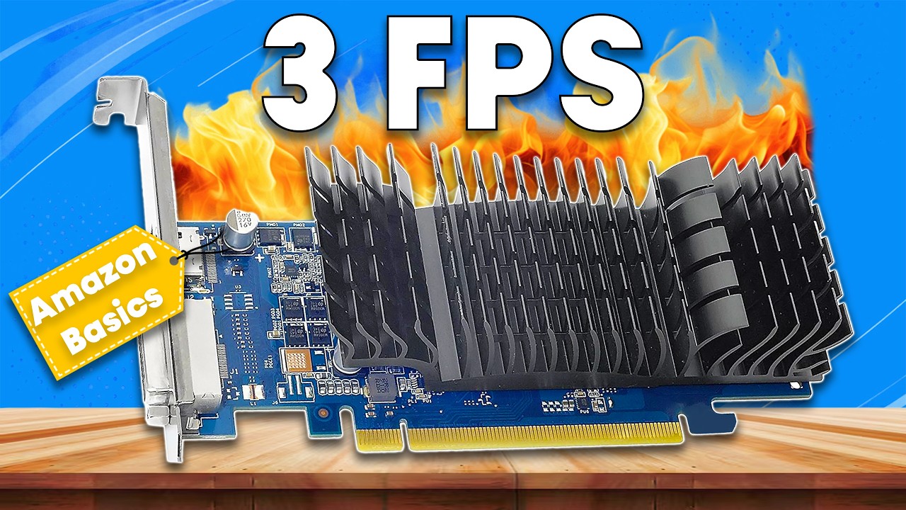 Can The Worst GPU On Amazon Run Minecraft?
