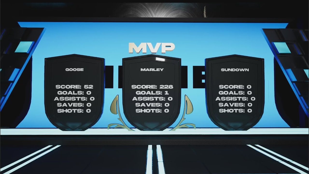 Unreal Engine 5 Post Game Rocket League Concept