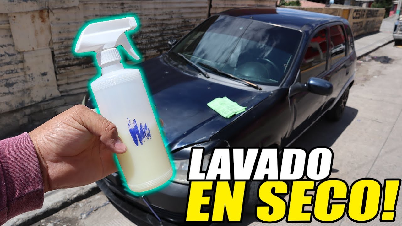 COMO LAVAR AUTO EN SECO SIN RAYAR PINTURA