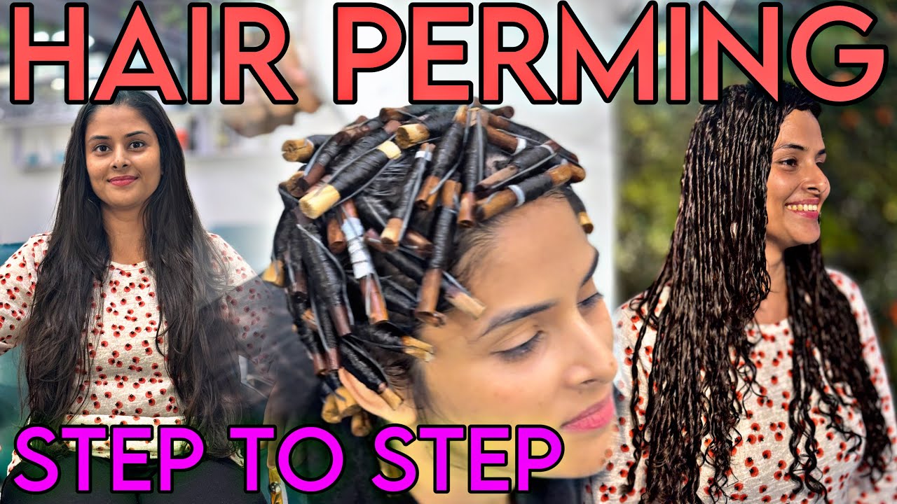HAIR PERMING STEP TO STEP | P SQUARE SALON