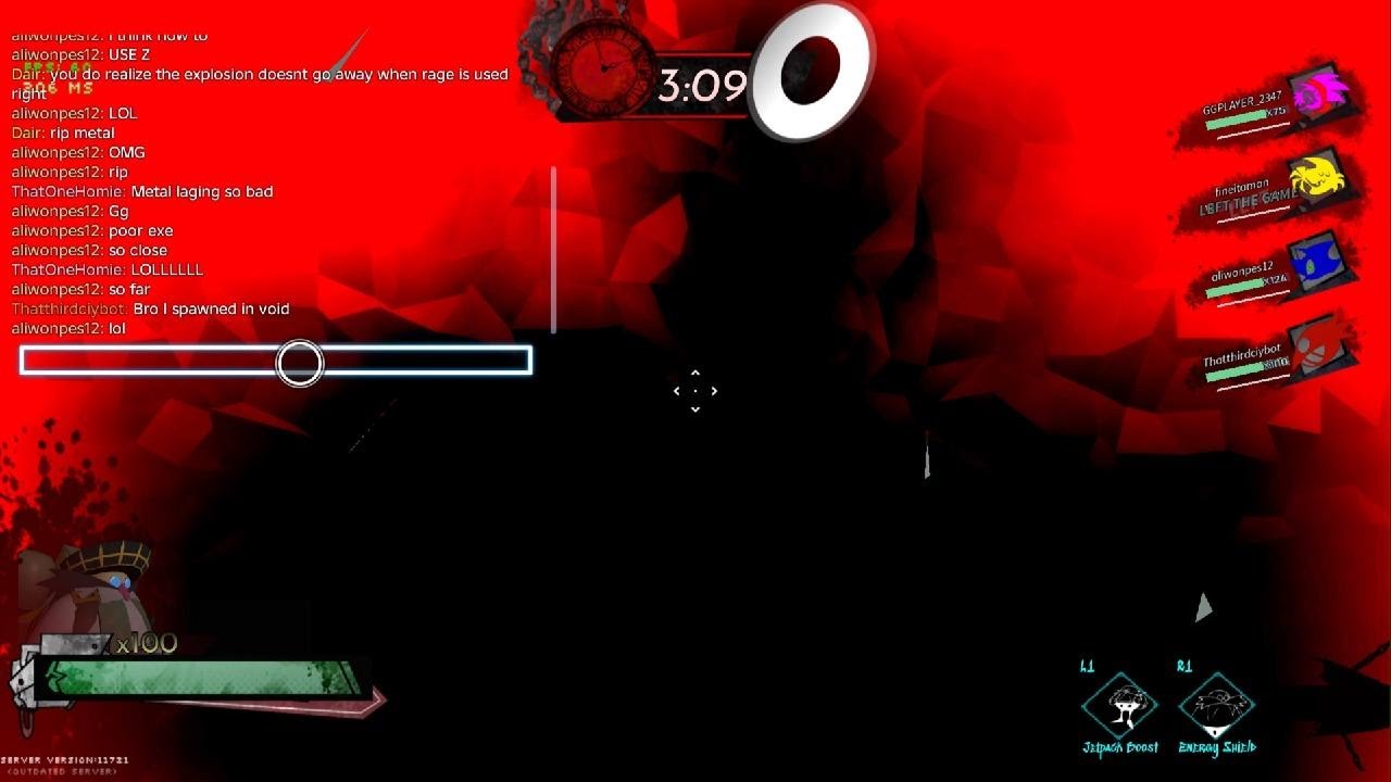 Spending the whole match under the map cuz OM devs cant code for their lives