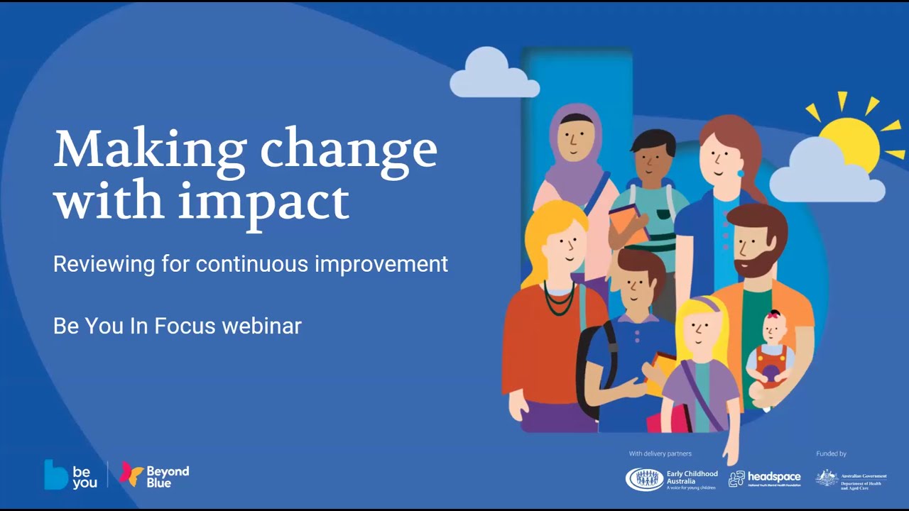 Making change with impact: Reflecting for continuous improvement