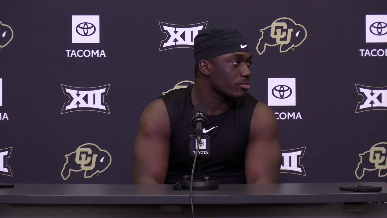 Colorado Football Spring Practice Media Availability