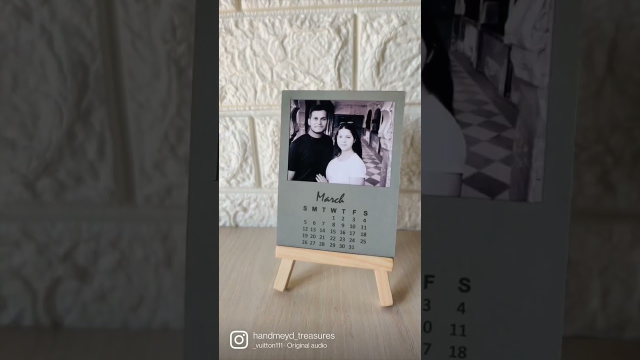 I made Calendar 2023 with my Polaroid pictures 🌻