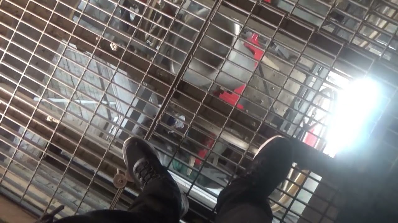 Ringing down back 6 in the old belfry at ST James Barrow In Furness