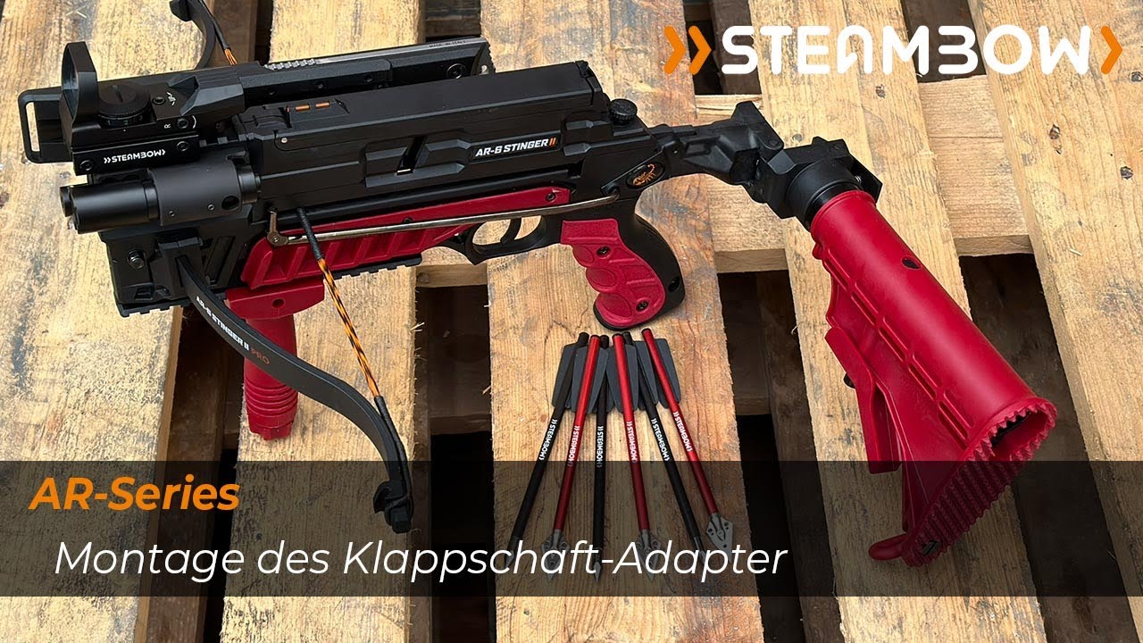 Mounting the folding stock adapter on the AR-6 Stinger II Tactical
