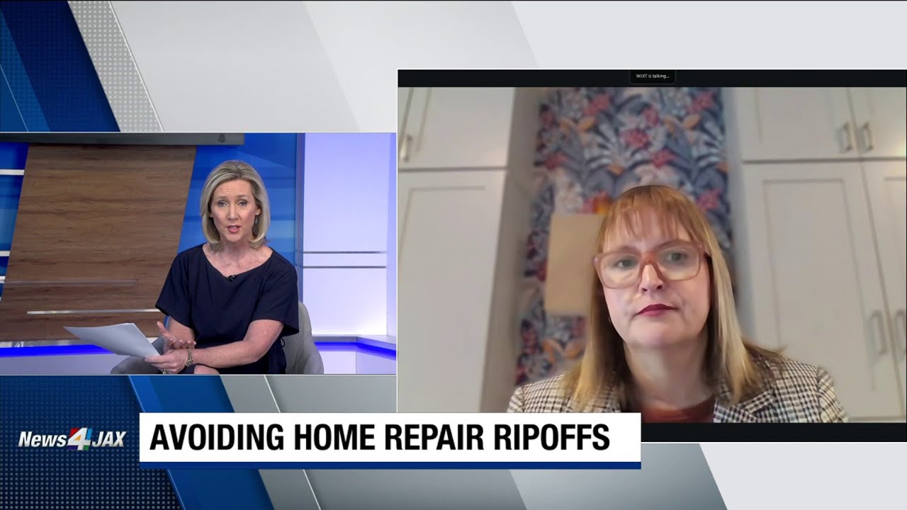 News4JAX+ at 10 a.m.: Avoiding home repair rip-offs