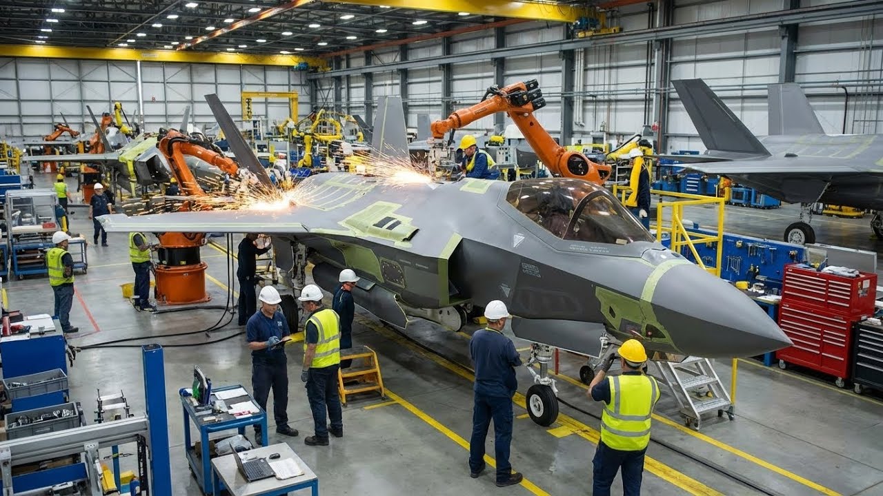 Inside the Secret Fighter Jet Factory: Building the World's Most Feared Fighter Jet (Full Process)