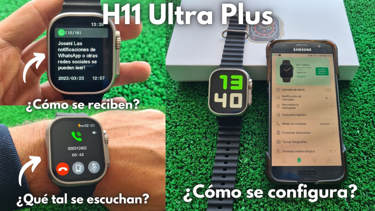 ¿Cómo configurar tu Smartwatch H11 Ultra plus? 👉 Tutorial Completo | Qifit