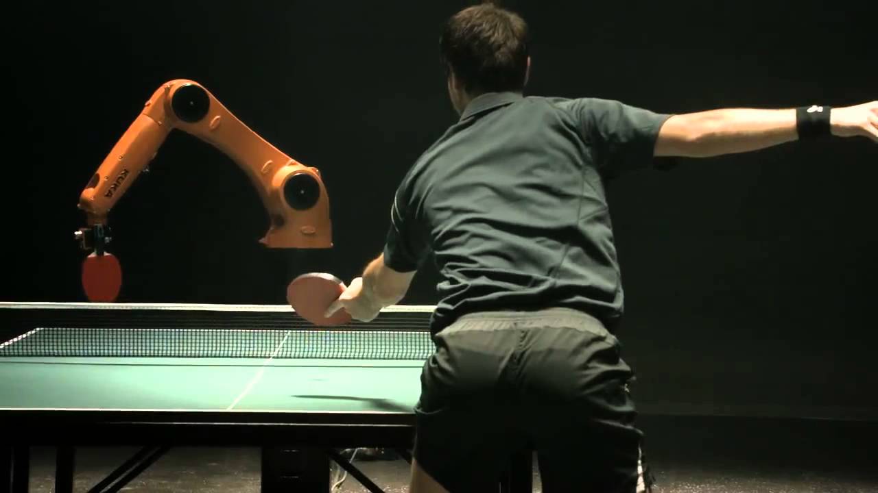 EL Duelo: Timo Boll vs. KUKA Robot