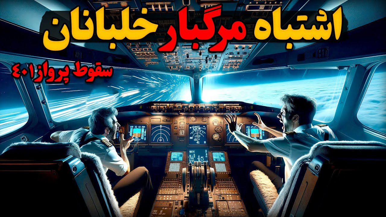 سقوط هواپیما با یک چراغ 5 دلاری | پرواز شماره 401 هواپیمایی شرقی