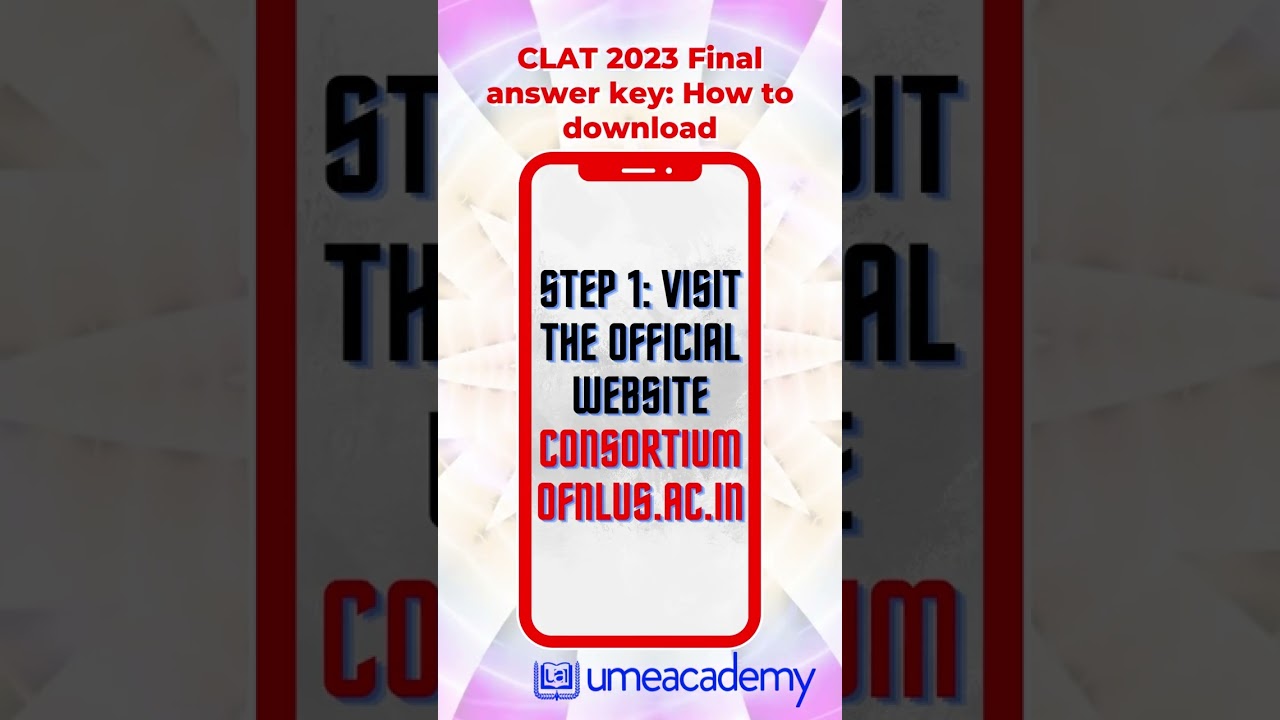 CLAT 2023 Final Answer Key Released | How to Download #clat #clat2023 #education