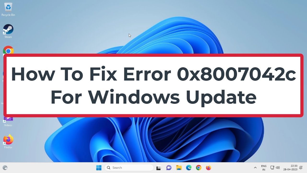 How To Fix Error 0x8007042c For Windows Update