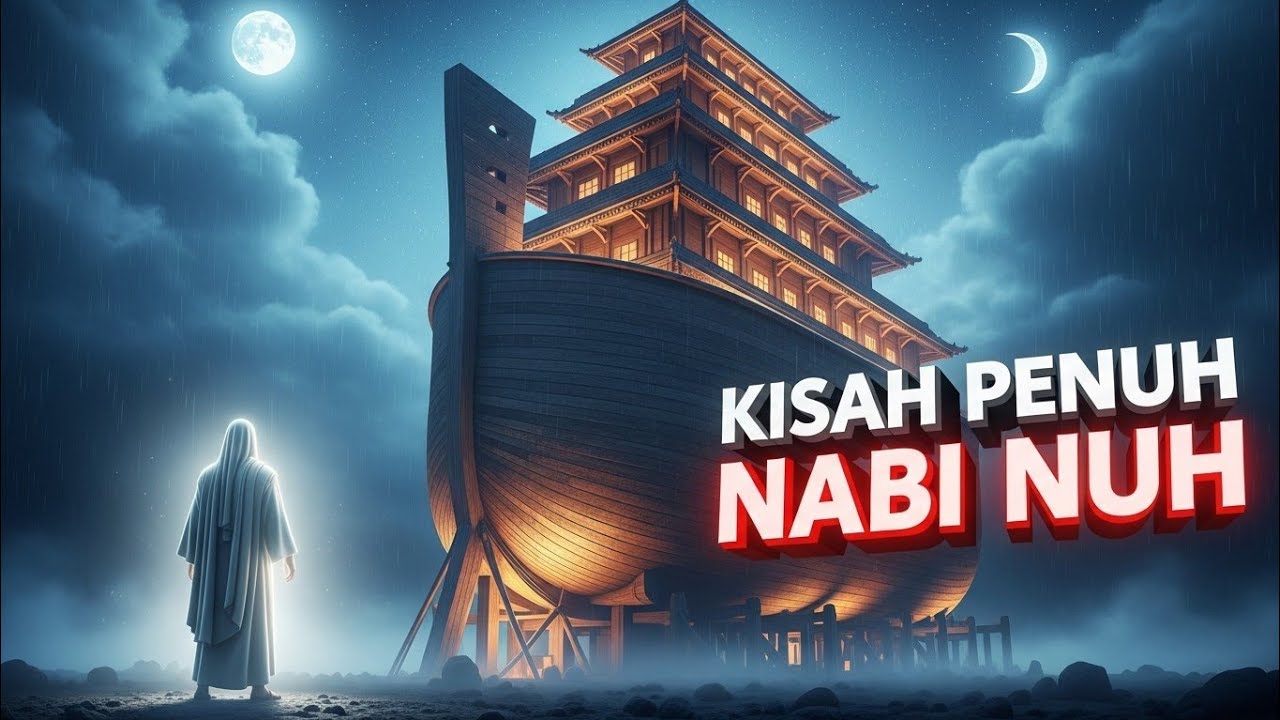 KISAH PENUH NABI NUH – Kapal Agung dan Banjir yang Mengubah Dunia