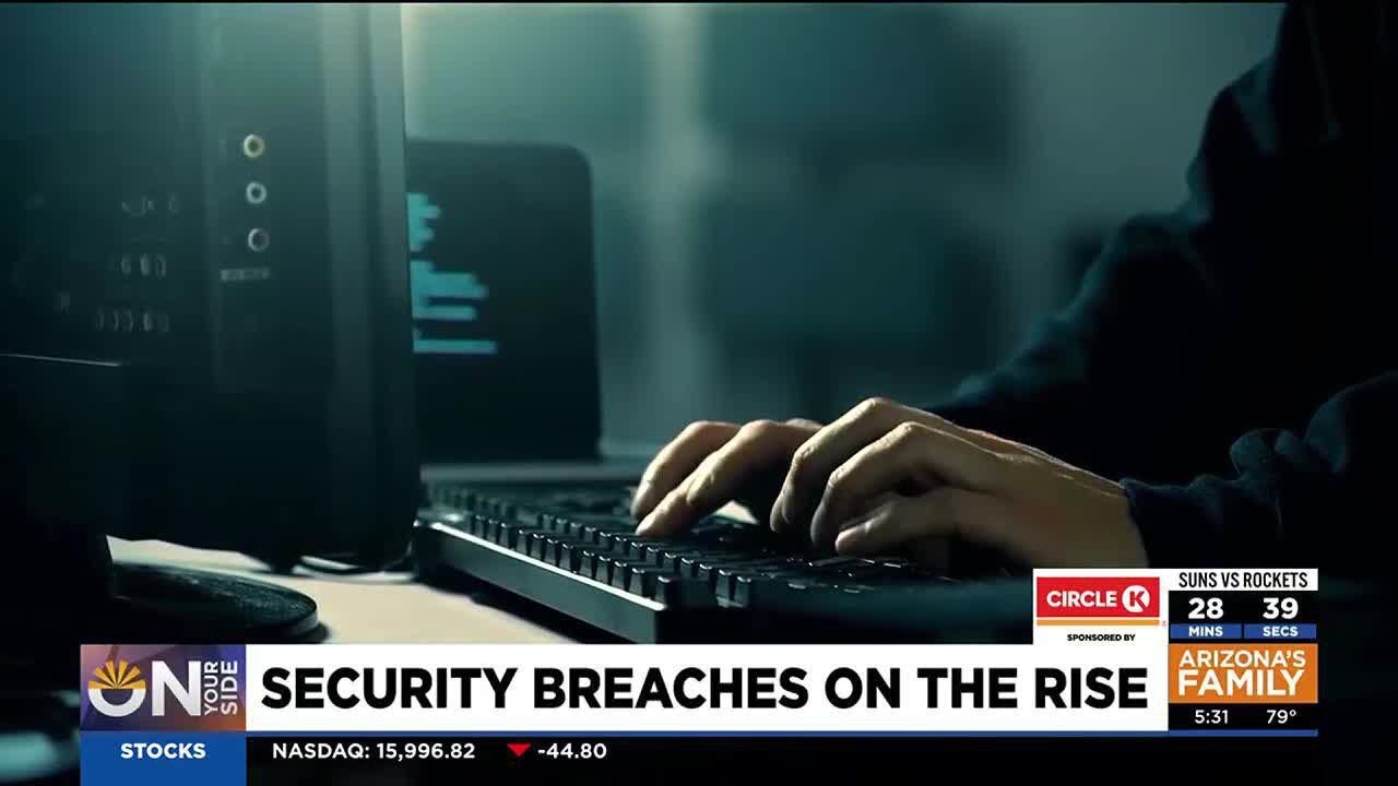 Security breaches on the rise