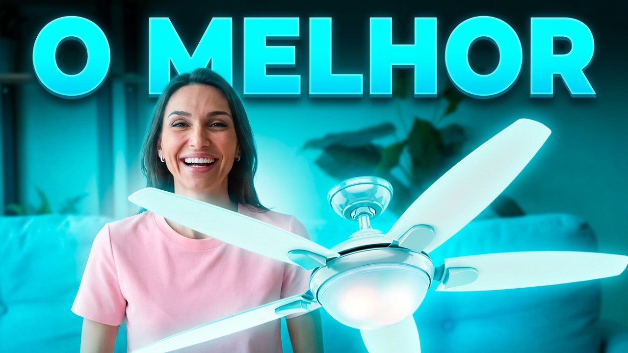 TOP 5 Melhores Ventiladores de Teto Silenciosos, Fortes e Baratos