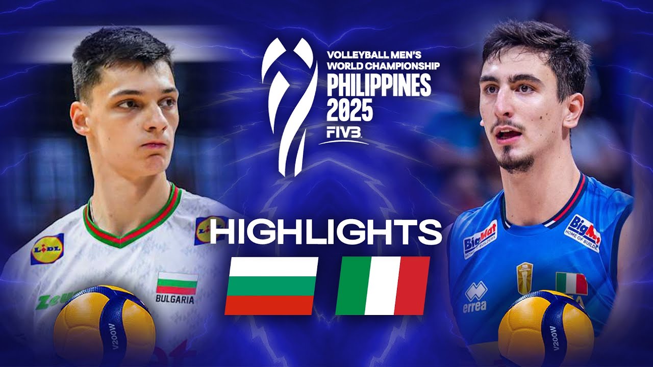 Bulgaria 🇧🇬 vs. Italy 🇮🇹 | Gold Match - Highlights | Men's World Championships 2025