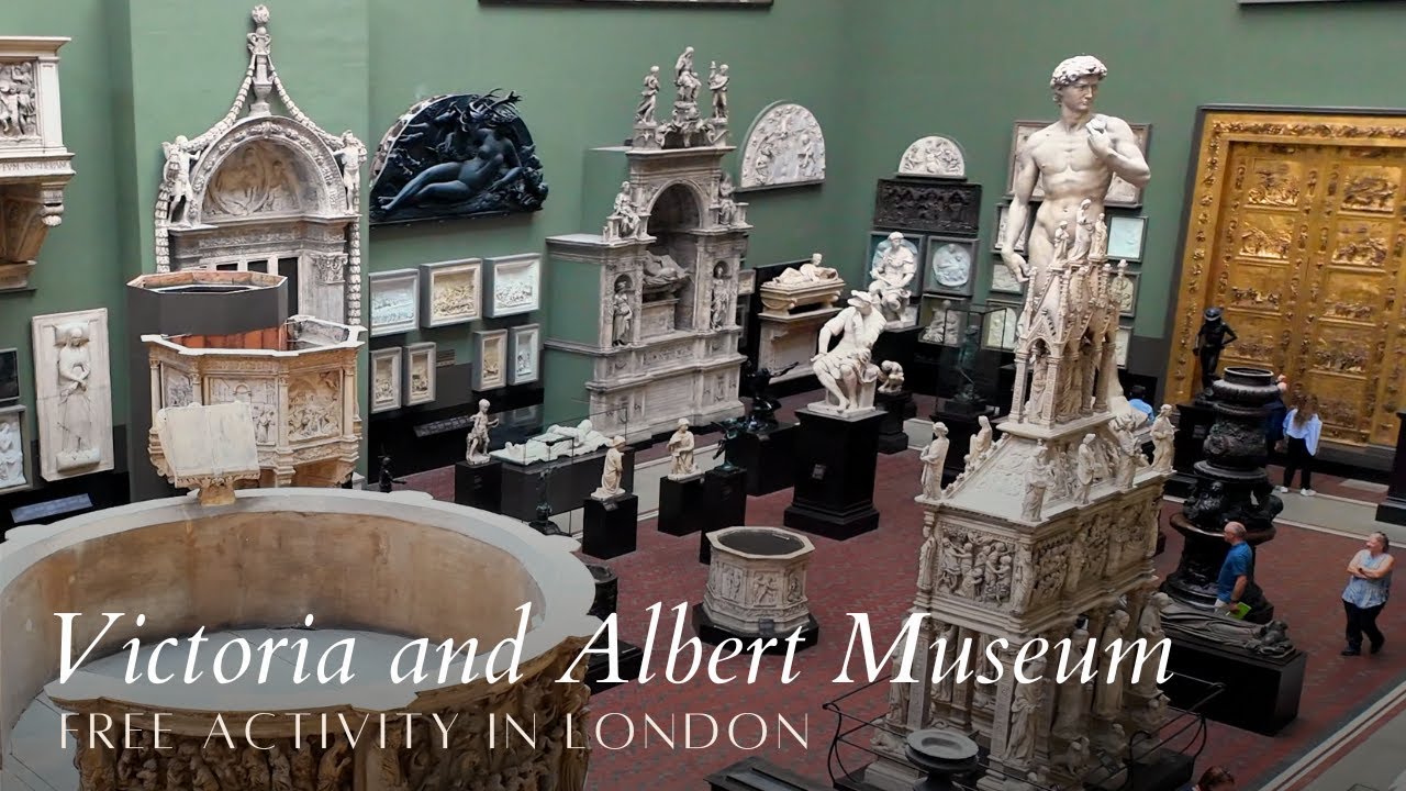 A Walk Through the Victoria & Albert Museum in London