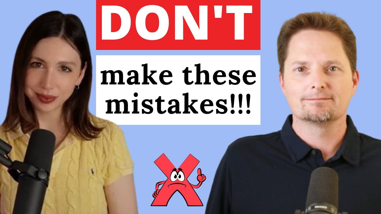AVOID MISTAKES MADE BY CARO KOWANZ ENGLISH / AVOID THESE COMMON MISTAKES!/REAL-LIFE AMERICAN ENGLISH