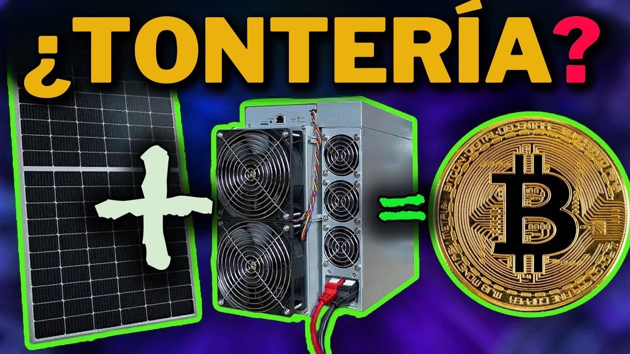 ¿Realmente ganas dinero minando Bitcoin con paneles solares? Descúbrelo y aprende cómo