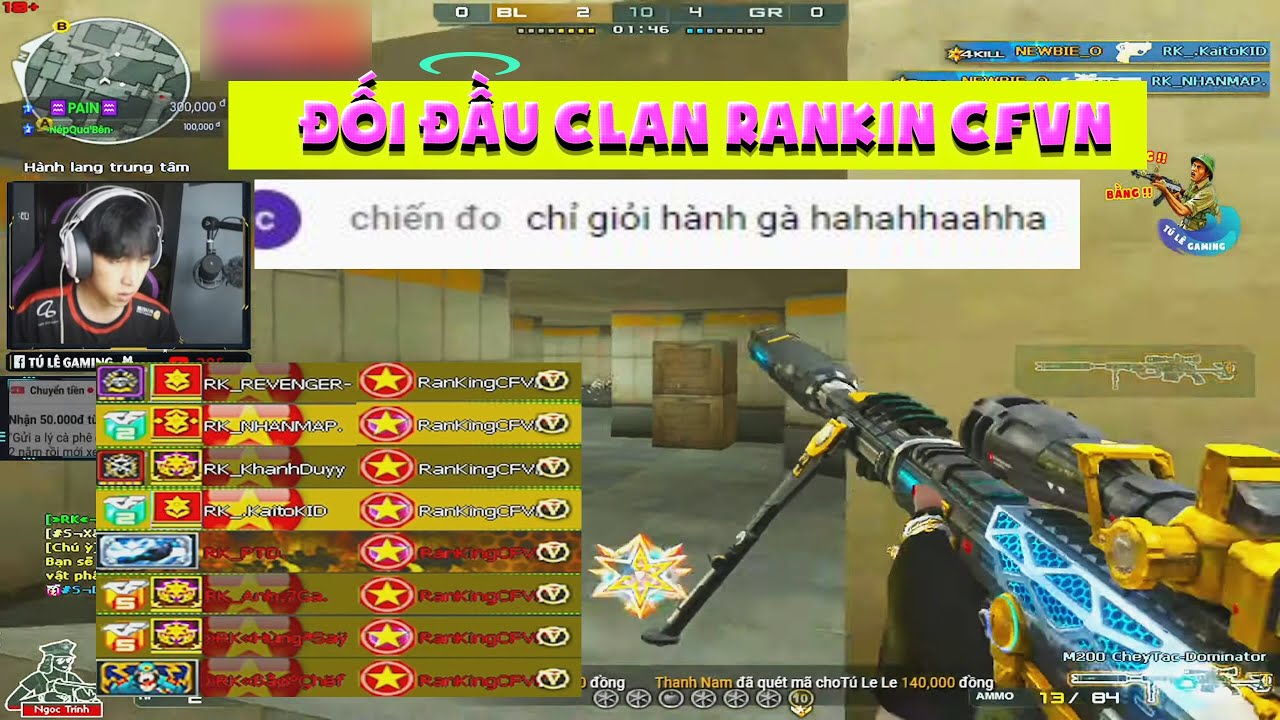 Đối đầu clan RankingCFVN - 