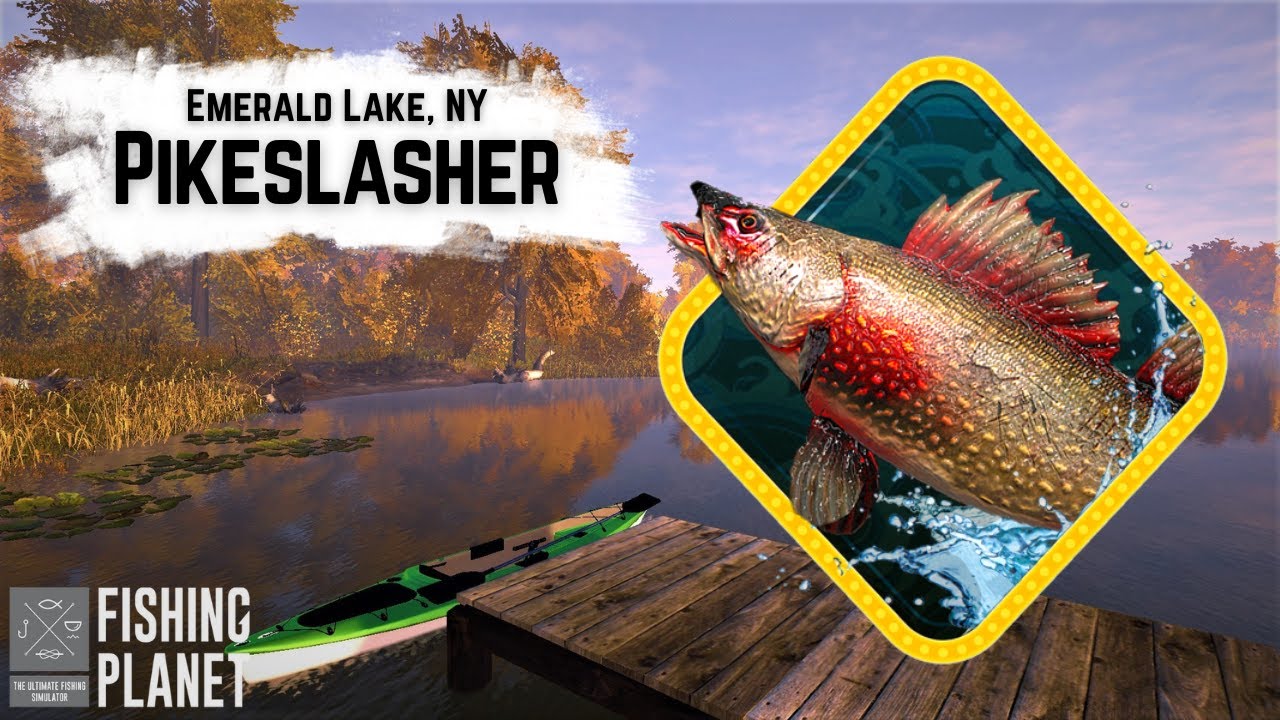 Pikeslasher Monster Fish at Emerald Lake, NY - Fishing Planet Guide
