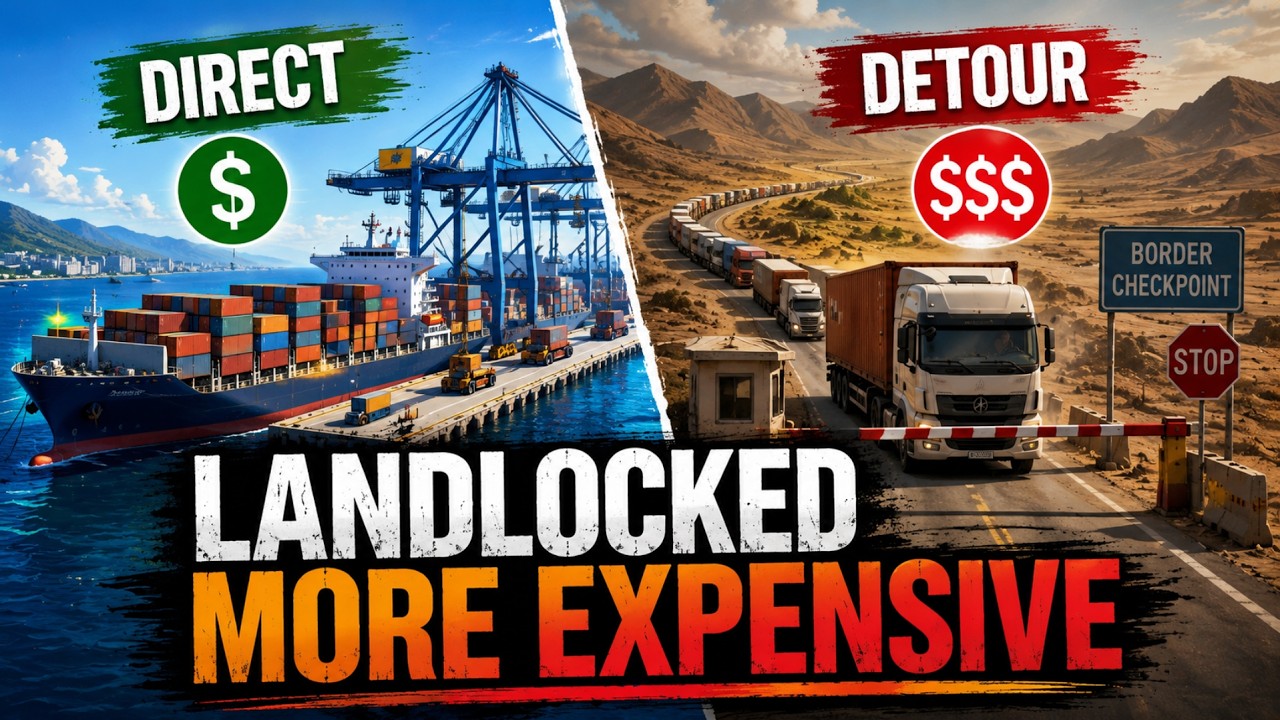 Why Being Landlocked Makes Everything More Expensive