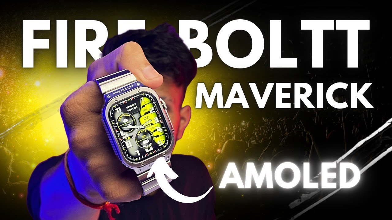 Fire-Boltt Maverick 2.02 inch big screen, Luxury Stainless Steel UNDER 2799 *UNBOXING & REVIEW* !