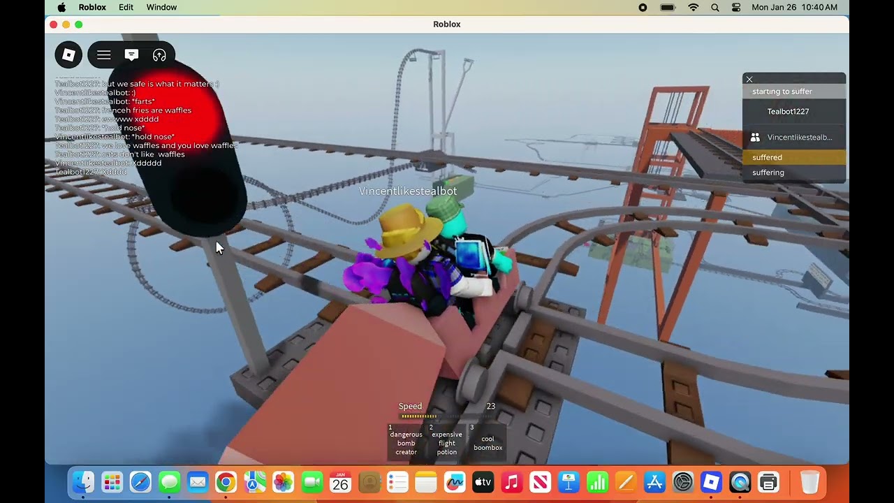 Roblox: Cart Ride Around Nothing 2 wins with Vincent and purple joining me later!