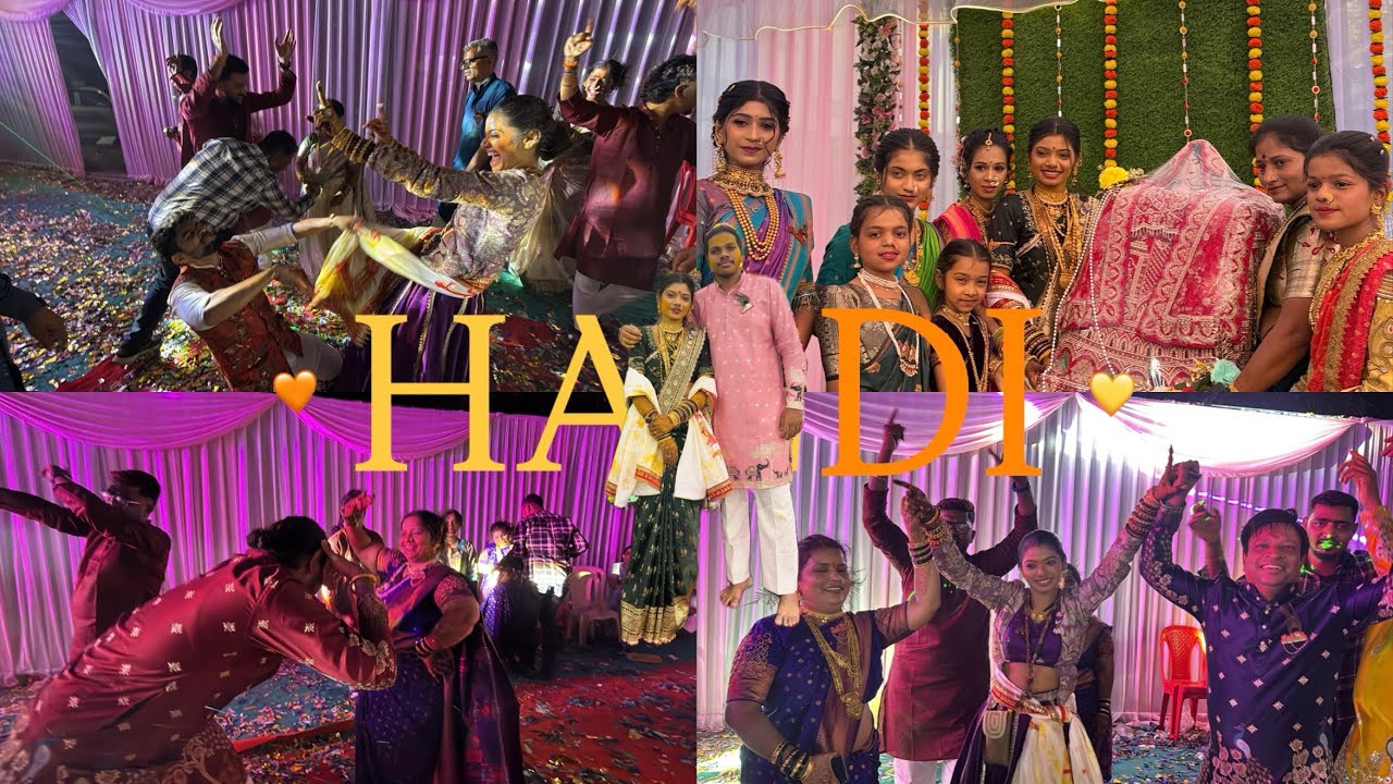 Krutika didi chi haldi |didi cha lagncha vlog day-3|￼#krutiwedsnavi❤️|￼Vlog no:29|
